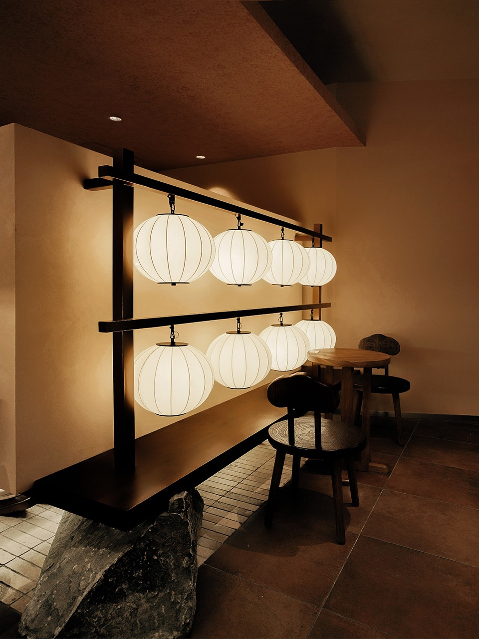 nanzhi dining space by reborn design