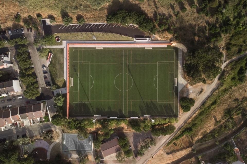 Laje Football Field by Miguel Marcelino