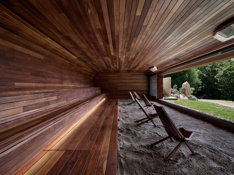 New Installations Celebrating Nature for BALNEA spa reserve thermale by MacKay Lyons Sweetapple Architects