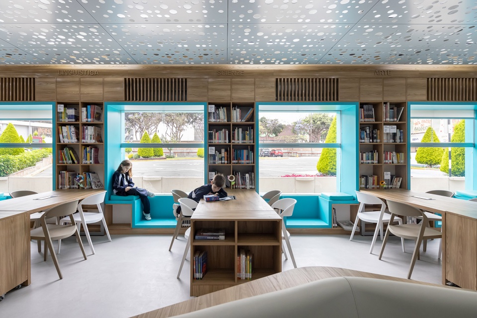 antonio raimondi college library by territorial