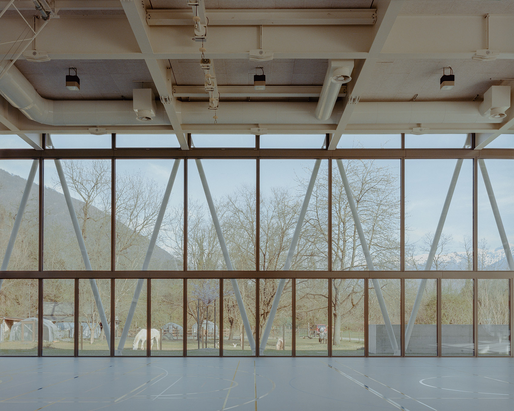 Terre di Pedemonte’s Sport hall by The Demattè Fontana studio - 谷德设计网