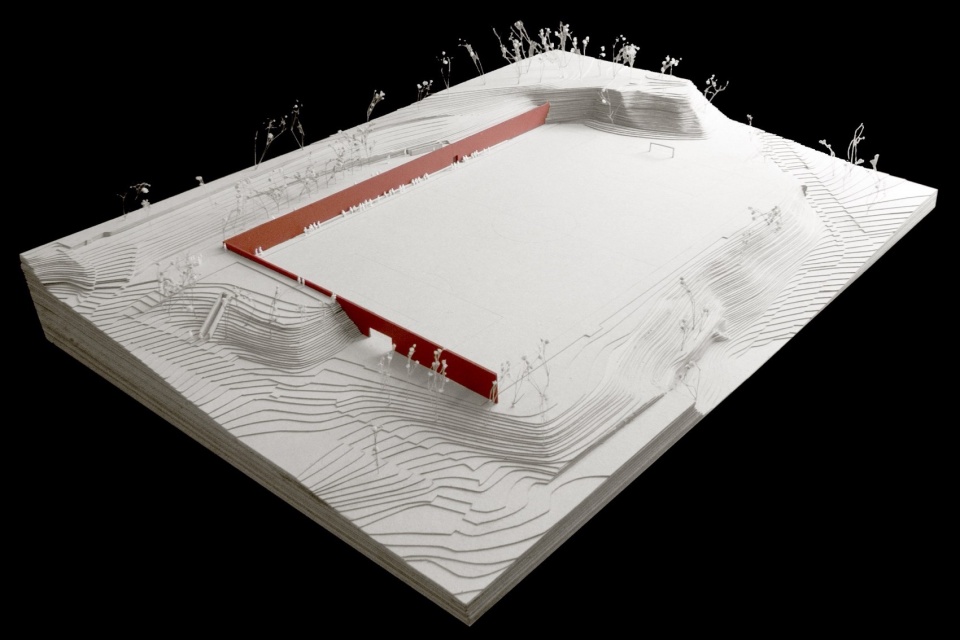 Laje Football Field by Miguel Marcelino