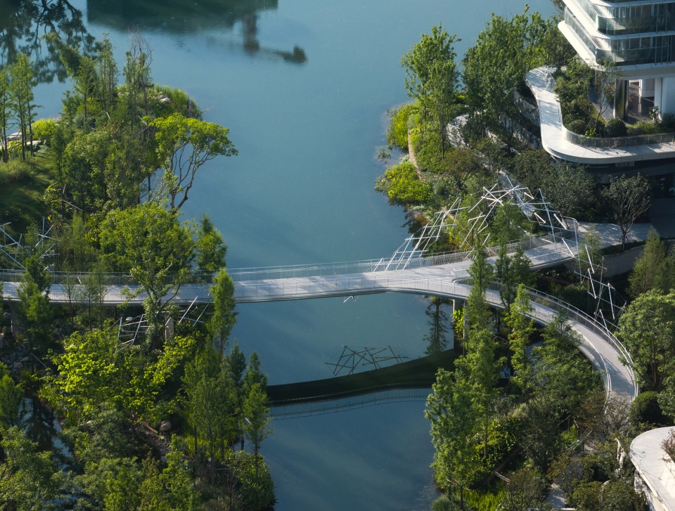 paddleboat park chengdu luxelake eco city by wtd group