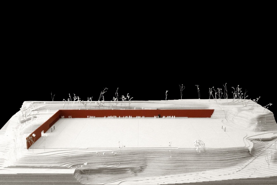 Laje Football Field by Miguel Marcelino