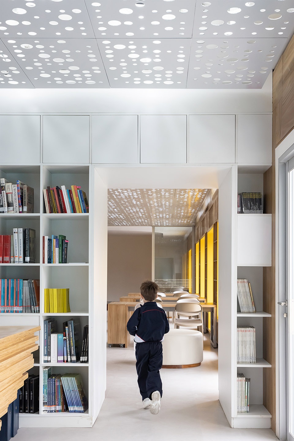 antonio raimondi college library by territorial
