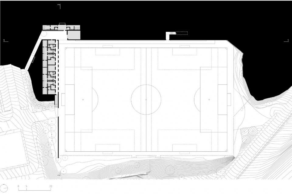 Laje Football Field by Miguel Marcelino