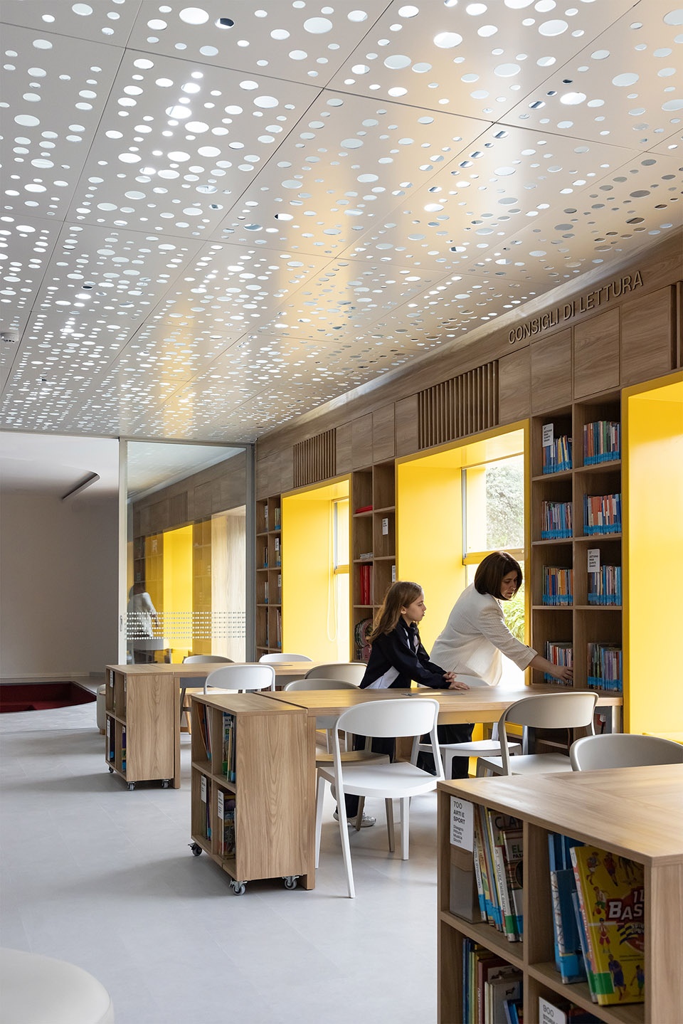 antonio raimondi college library by territorial