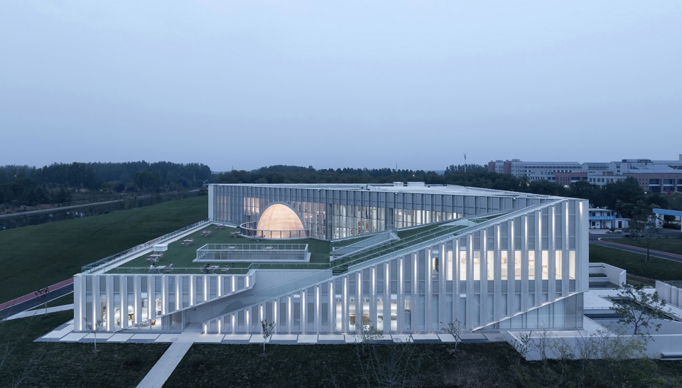 the taierzhuang library by tongyuan design