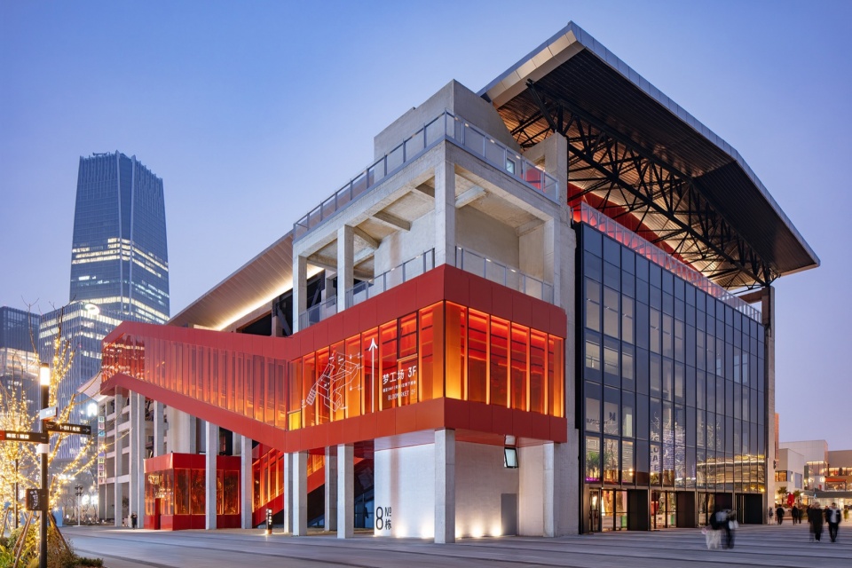 GATE M West Bund Dream Center by MVRDV