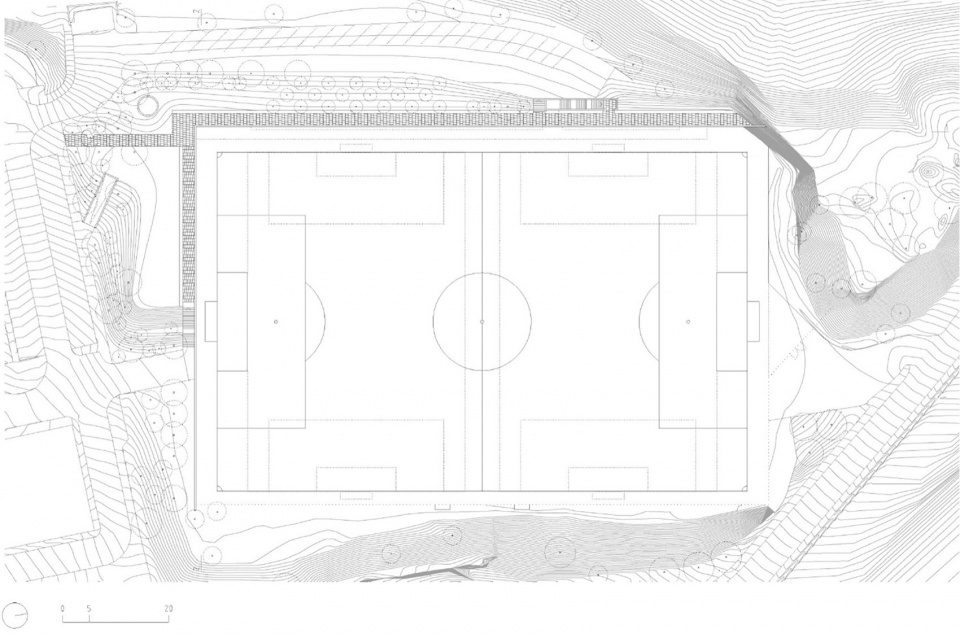 Laje Football Field by Miguel Marcelino