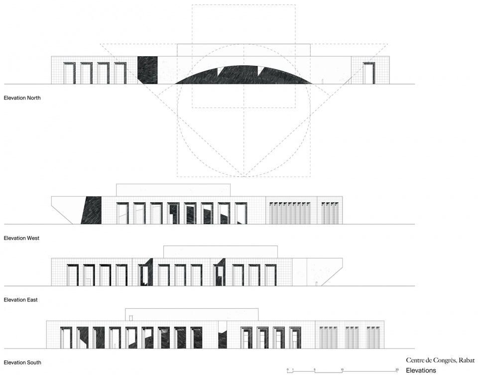 Centre de Congres Rabat by Bofill Taller de Arquitectura