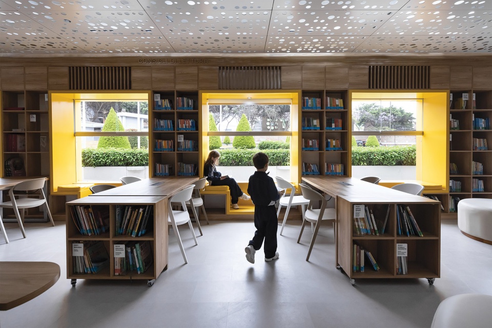 antonio raimondi college library by territorial