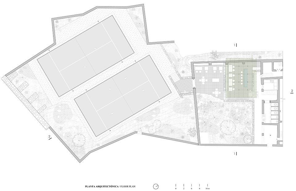 falguera padel club by 3me arquitectura