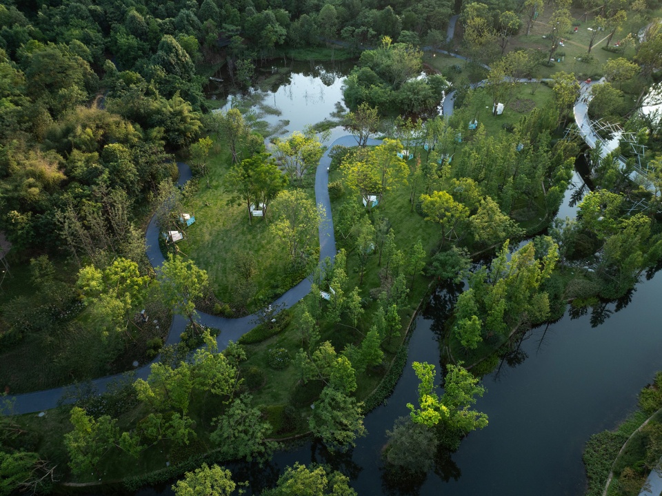 paddleboat park chengdu luxelake eco city by wtd group