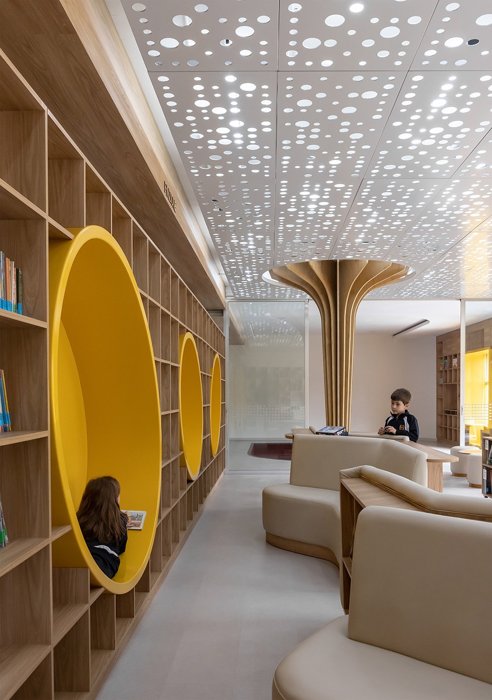 antonio raimondi college library by territorial
