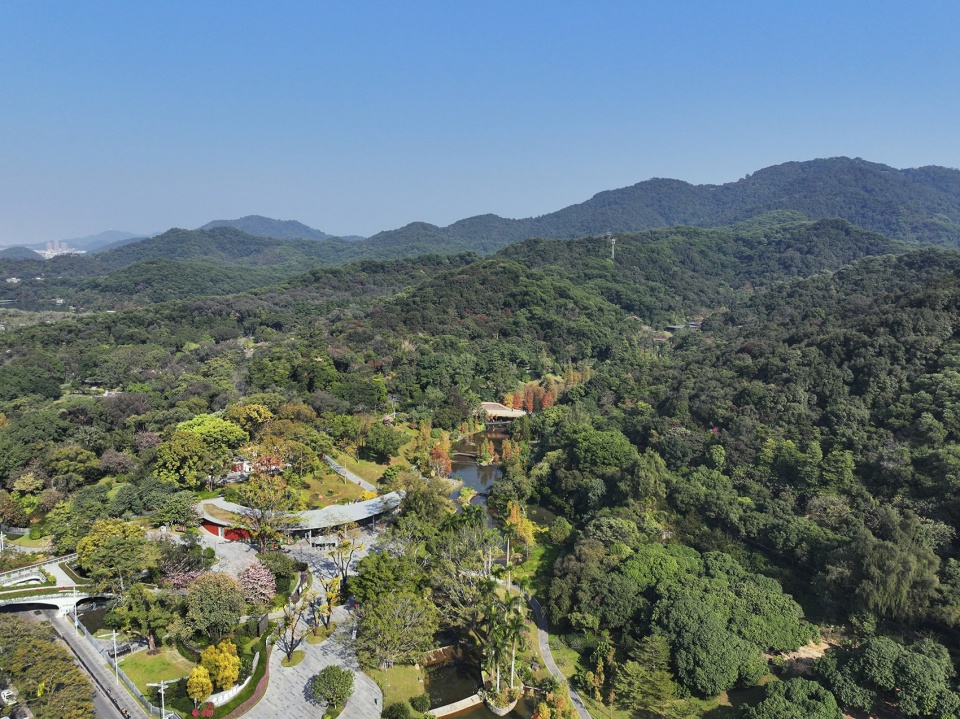 comprehensive landscape design for guangzhou yunxi botanical gardens environmental enhancement project by aecom
