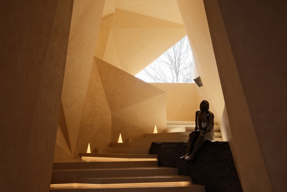 light museum fang eyewear showroom by m d design studio