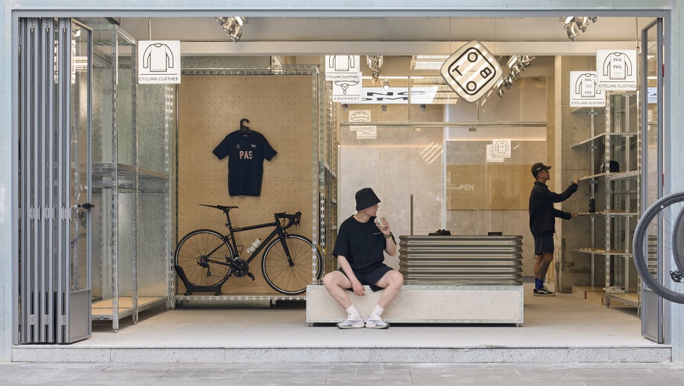ootb cycling lifestyle space design narrative by sono studio