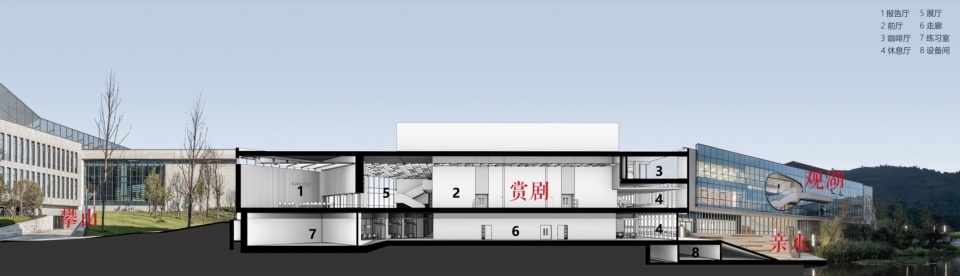 Student Activity Center in Yibin Campus of Chengdu Technological University