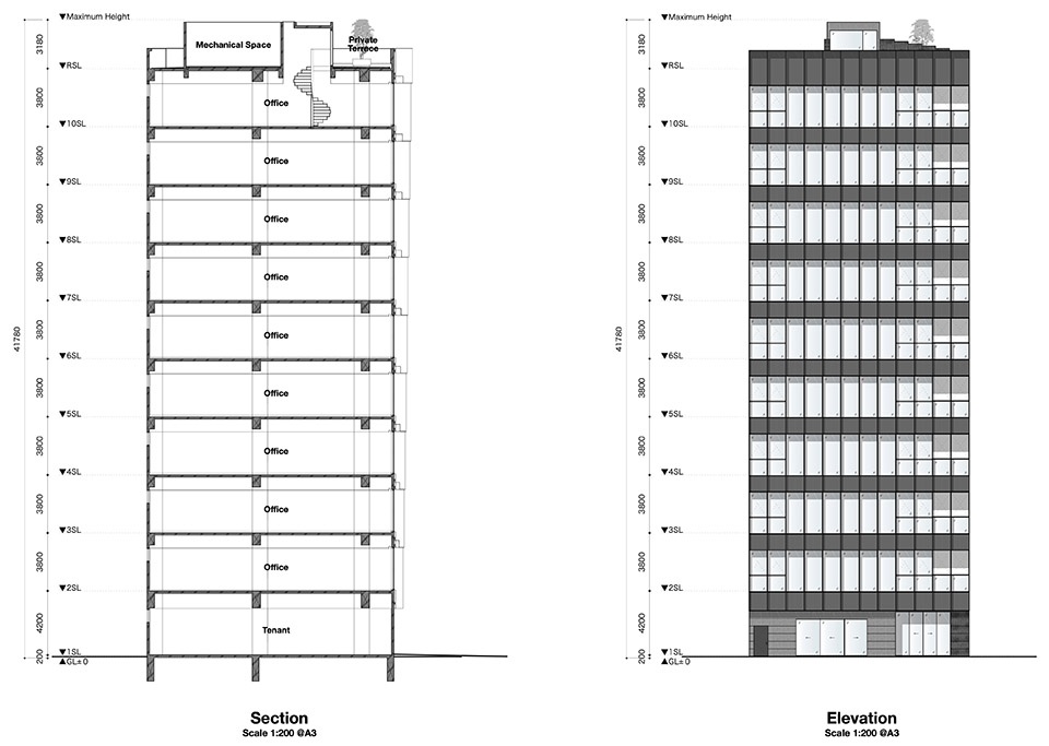 vectors in fukuoka by sako architects