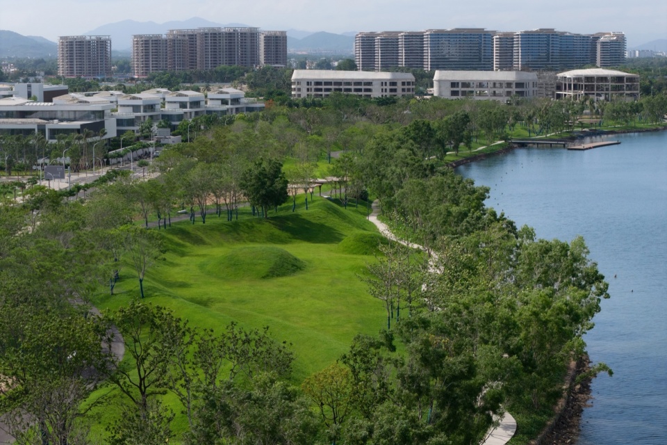 Landscape Design of Haitang River Ecological Park Phase II by LOLA Landscape Architects