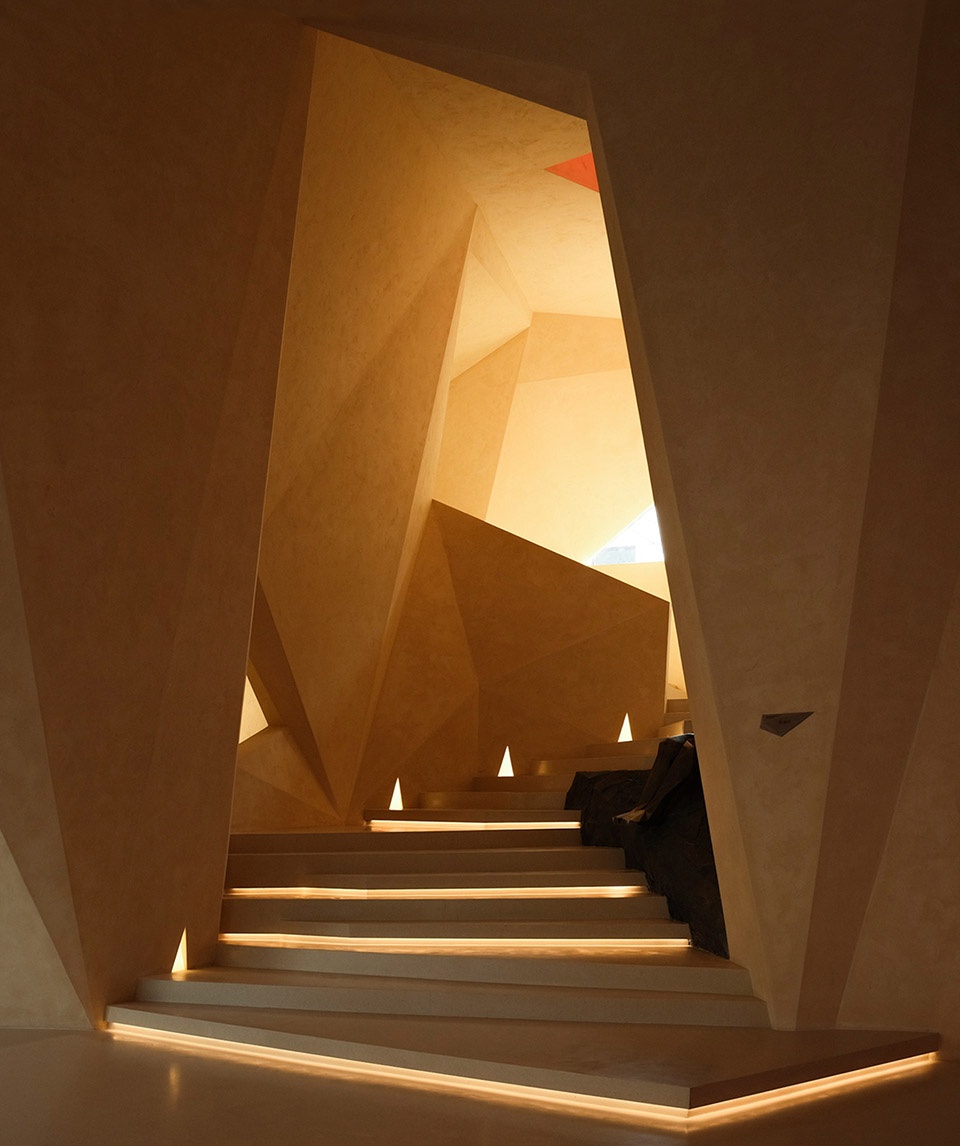 light museum fang eyewear showroom by m d design studio