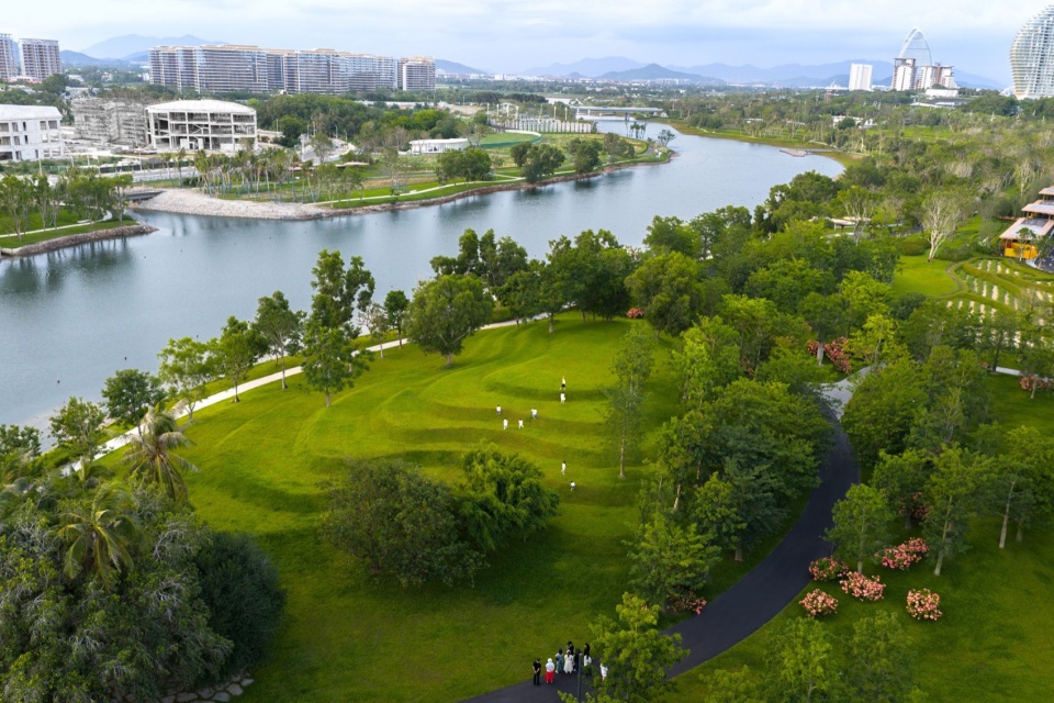 Landscape Design of Haitang River Ecological Park Phase II by LOLA Landscape Architects