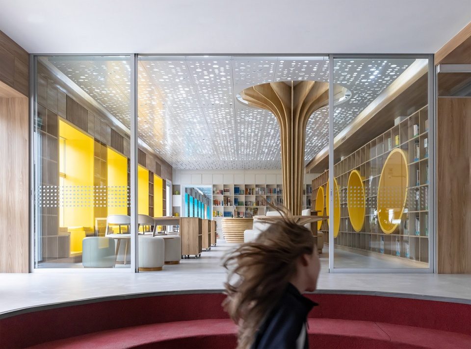 antonio raimondi college library by territorial