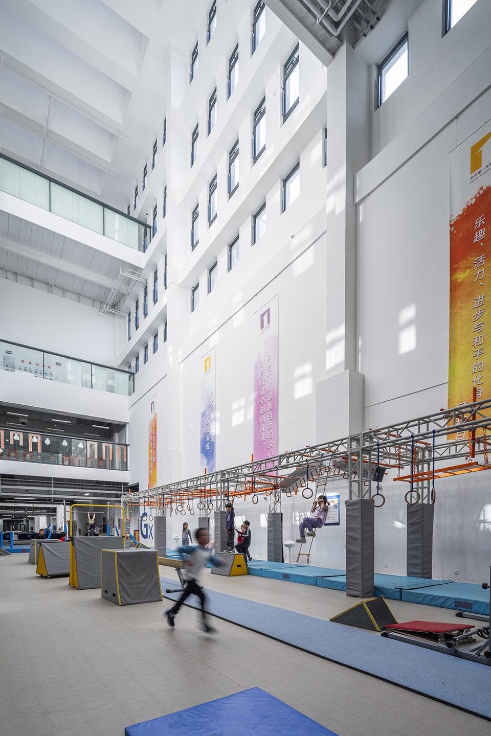 beijing navigation school by education design international inc and cadg facility asia