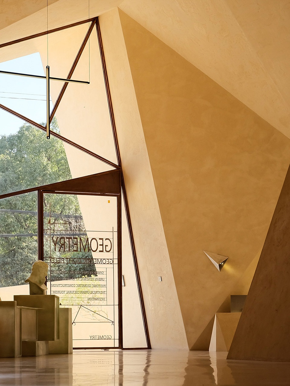 light museum fang eyewear showroom by m d design studio