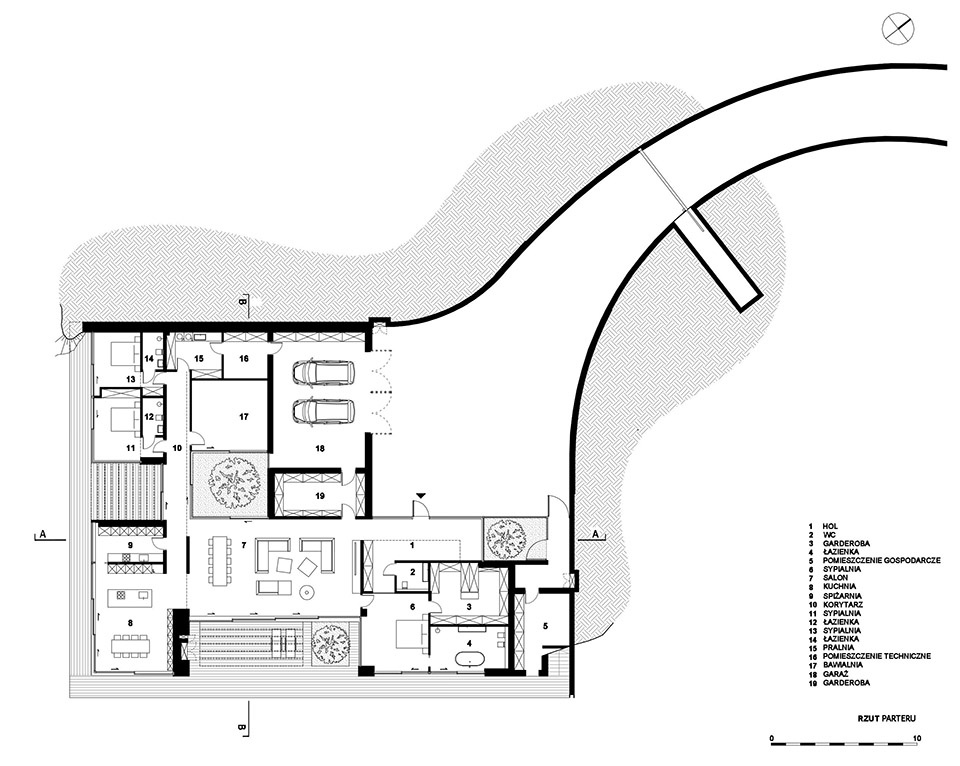 house in the slope by 77 studio
