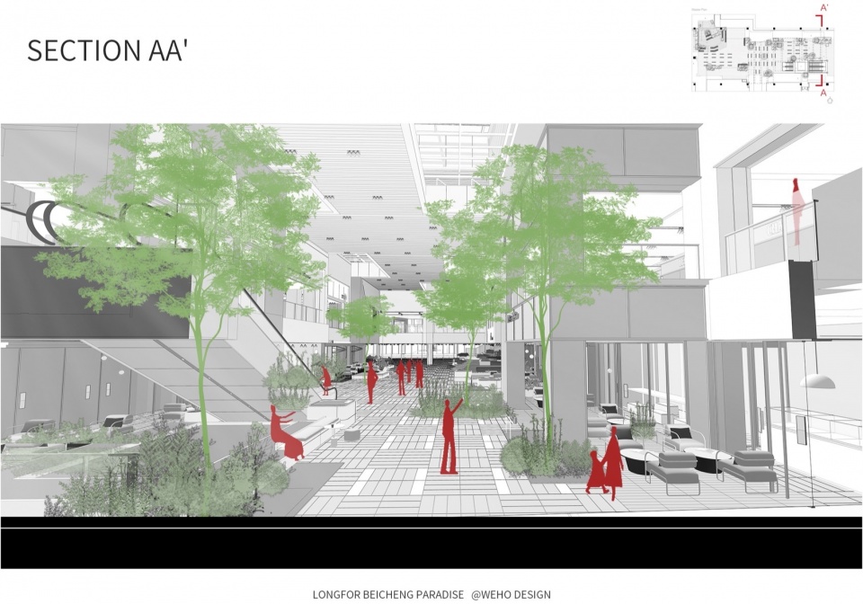 Indoor Landscape Design at Longfor Paradise Walk