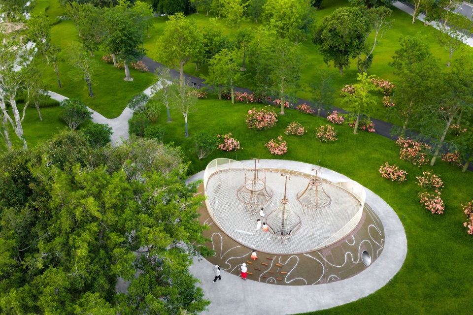 Landscape Design of Haitang River Ecological Park Phase II by LOLA Landscape Architects