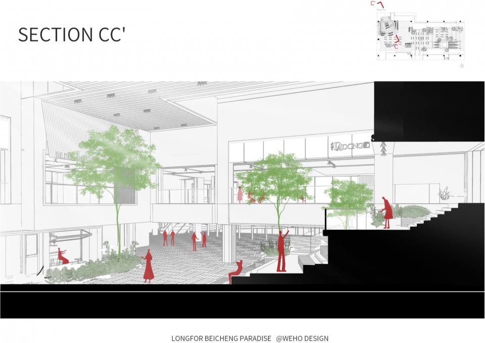 Indoor Landscape Design at Longfor Paradise Walk