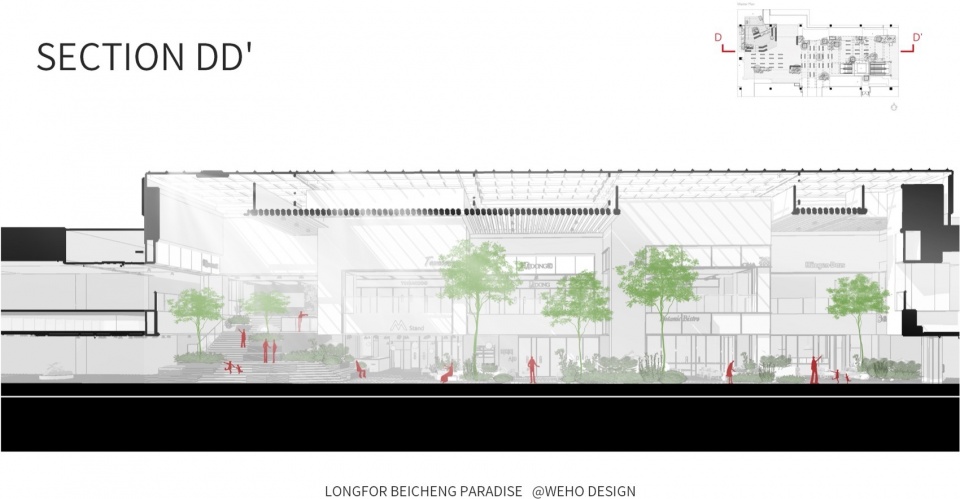 Indoor Landscape Design at Longfor Paradise Walk
