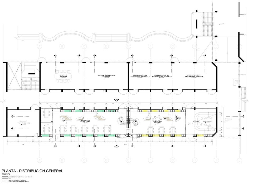 antonio raimondi college library by territorial