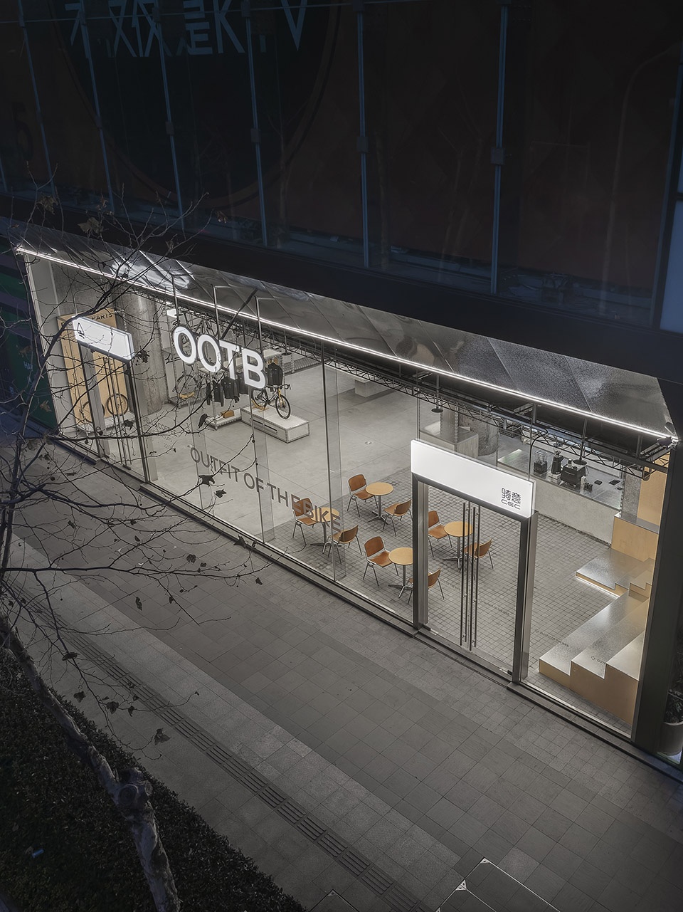 ootb cycling lifestyle space design narrative by sono studio