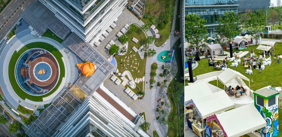 Landscape Design of Phase 1 of New Land on the South Bank of Suzhou Industrial Park by Qidi Design Group Beijing Branch Sanpeng Studio