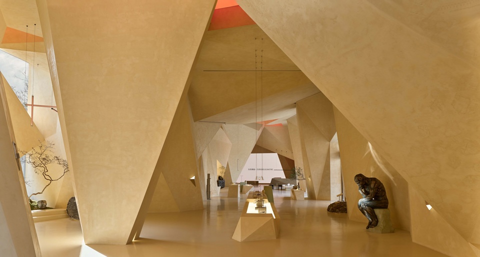 light museum fang eyewear showroom by m d design studio