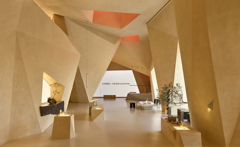light museum fang eyewear showroom by m d design studio