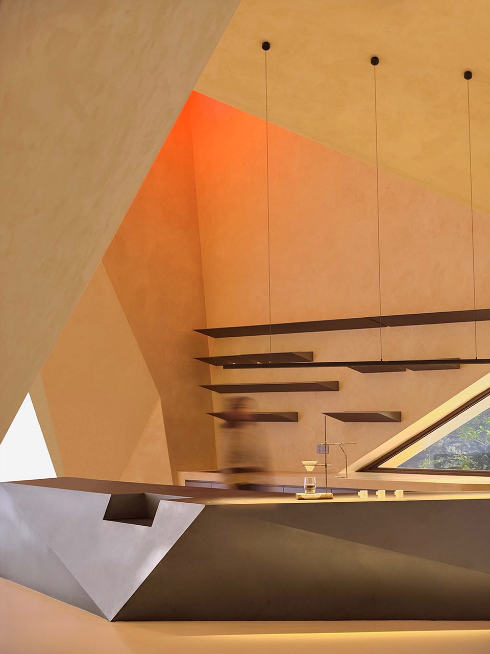light museum fang eyewear showroom by m d design studio