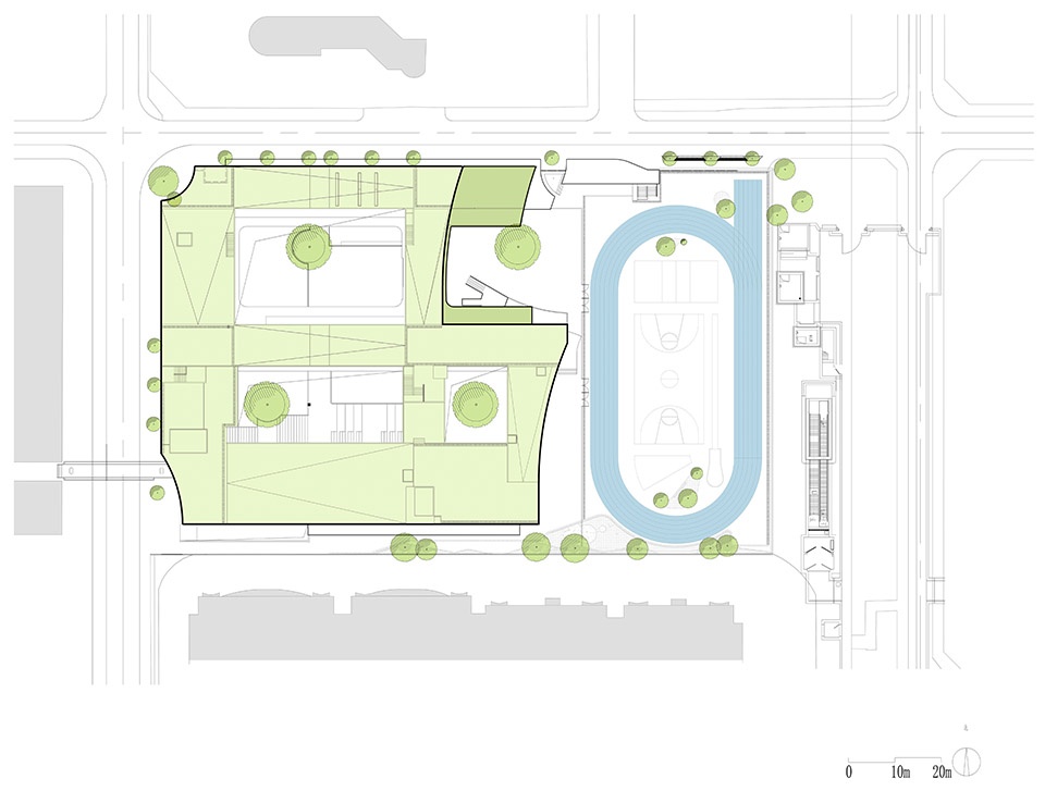shixia primary school by weijen wang archi