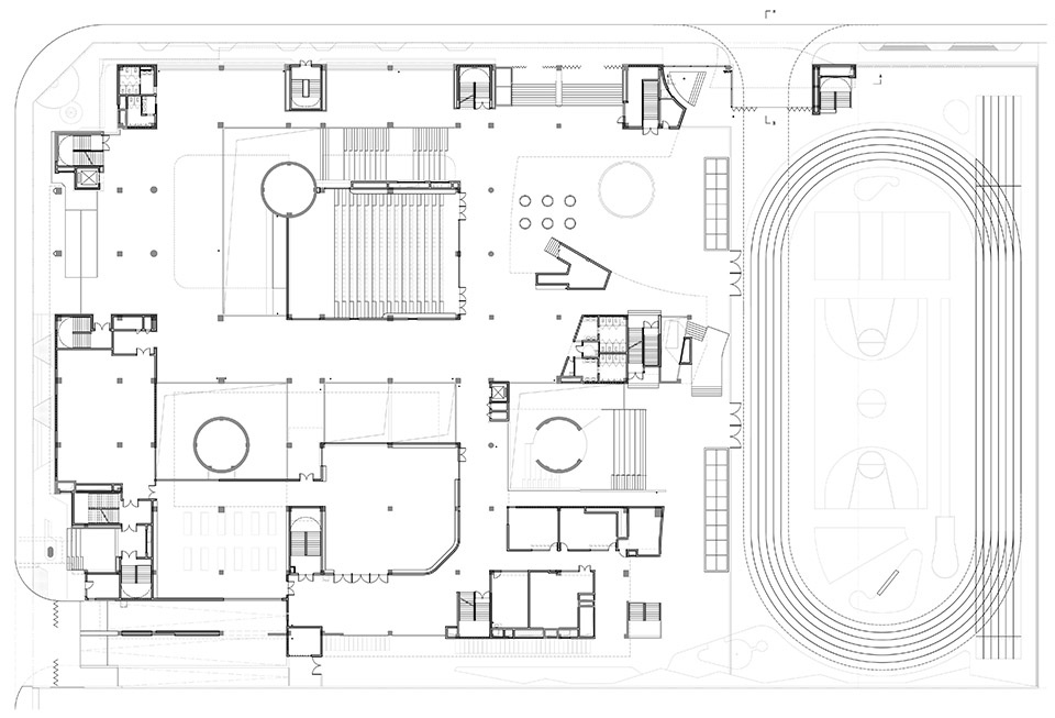 shixia primary school by weijen wang archi