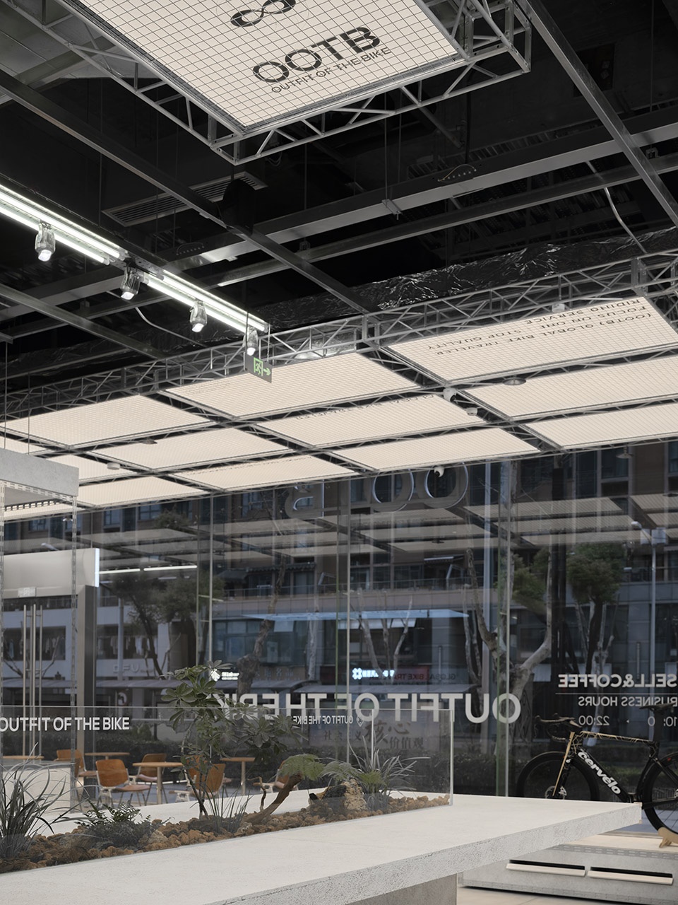 ootb cycling lifestyle space design narrative by sono studio