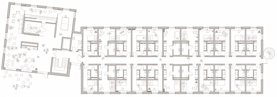 Kallerud Student Housing by Sanden Hodnekvam Architects
