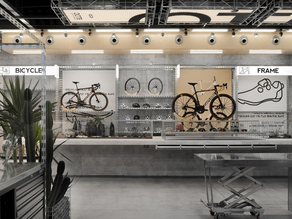 ootb cycling lifestyle space design narrative by sono studio