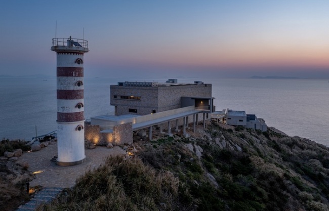 Lost Villa Shengsi Huanglong Island Lighthouse Hotel Interior Design by SZ-Architects