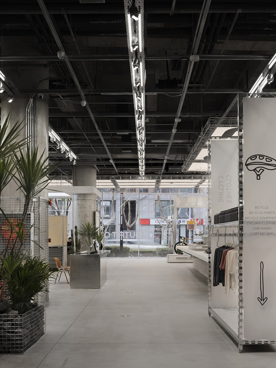 ootb cycling lifestyle space design narrative by sono studio