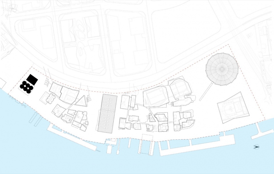 GATE M West Bund Dream Center by MVRDV shs