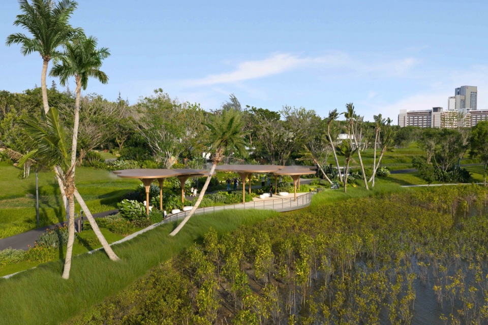 Landscape Design of Haitang River Ecological Park Phase II by LOLA Landscape Architects